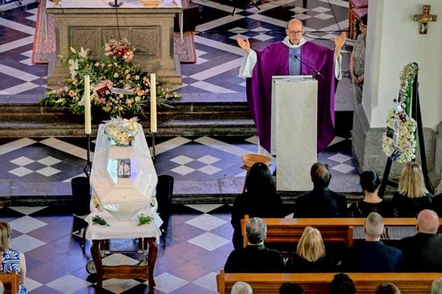 Funeral of Frank Michael ROTHEUX, BELGIUM - JUNE 20 : pictured during the funeral of Frank Michael who died at the age of 79 on June 20, 2026 in Rotheux, Belgium, 20 06 2026 Rotheux Belgium  Copyright: xSesx