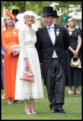 . 20 06 2026. Ascot , United Kingdom. Peter Phillips and Harriet Sperling on the final day of Royal Ascot, United Kingdom.  xStephenxLockx xi-Imagesx IIM-26841-0086