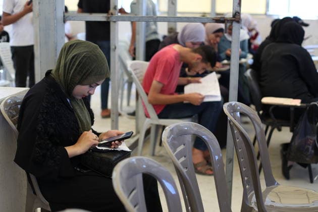 Palestinian Students Sit for Tawjihi Exams in Gaza Palestinian students sit for the General Secondary Education Certificate Examination (Tawjihi) at an examination hall in the Gaza Strip, on June 20, 2026. Thousands of students across the Gaza Strip are taking the nationwide exams despite the ongoing humanitarian crisis, power shortages and difficult educational conditions. Hassan Jedi apaimages Nusairat Gaza Strip Palestinian Territory 200626_Nusairat_HJ_00(9).jpeg Copyright: xapaimagesxHassanxJedix xapaimagesx