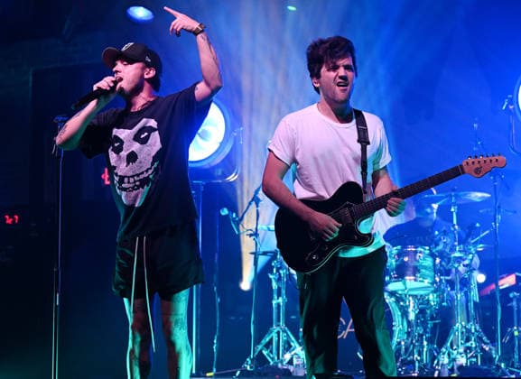 The Cab performs during The Back From The Dead Tour at Revolution Live. Featuring: Alexander DeLeon, Chantry Johnson, The Cab Where: Fort Lauderdale, Florida, United States When: 19 Jun 2026 Credit: Robert Bell INSTARimages EDITORIAL USE ONLY. NOT FOR USE BY NEWSPAPERS BASED IN THE UK. Copyright: xx instar55789694