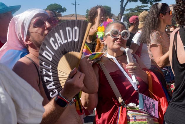 June 20, 2026, Rome, Rome, Italy: Participants attend the Roma Pride parade in Rome on June 20, 2026. Rome Italy  - ZUMAn299 20260620_zip_n299_001 Copyright: xVincenzoxNuzzolesex
