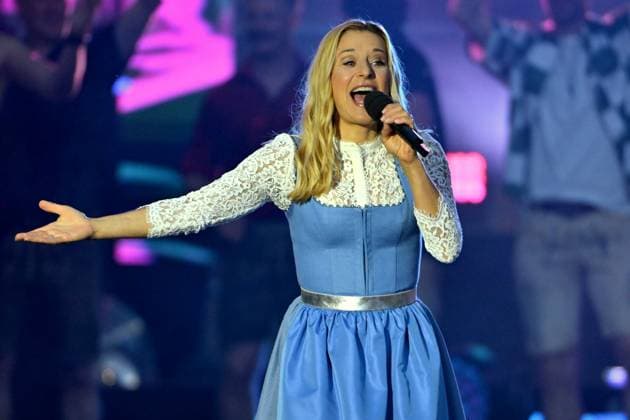 20.06.2026 - Bad Kleinkirchheim - St. Oswald am Hoferriegel in Österreich (AUT) - Wenn die Musi spielt Sommer Open Air 2026- im Bild: Stefanie Hertel, *** June 20, 2026, Bad Kleinkirchheim, St. Oswald am Hoferriegel, Austria, AUT