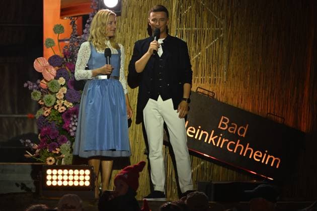 20.06.2026 - Bad Kleinkirchheim - St. Oswald am Hoferriegel in Österreich (AUT) - Wenn die Musi spielt Sommer Open Air 2026- im Bild: Stefanie Hertel, Marco Ventre, *** June 20, 2026, Bad Kleinkirchheim, St. Oswald am Hoferriegel, Austria, AUT