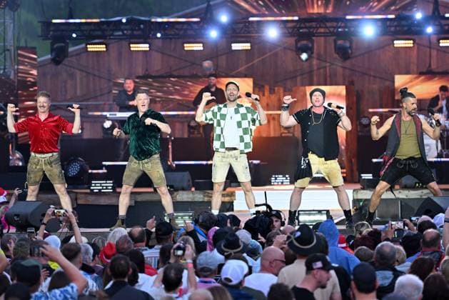 20.06.2026 - Bad Kleinkirchheim - St. Oswald am Hoferriegel in Österreich (AUT) - Wenn die Musi spielt Sommer Open Air 2026- im Bild: voXXclub, *** June 20, 2026, Bad Kleinkirchheim, St. Oswald am Hoferriegel, Austria, AUT
