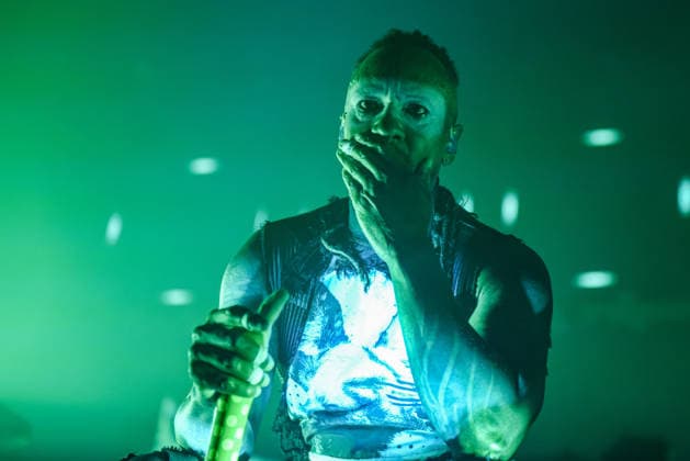 The Prodigy performs at the Sónar festival The Prodigy during their performance at the Sónar festival on June 20, 2026, in LHospitalet de Llobregat, Barcelona, Catalonia, Spain. The legendary British rave band, fronted by Liam Howlett and Maxim and with nearly 40 years of experience, continues to deliver one of the most explosive live performances in electronic music, with a setup designed more like a traditional live band than a conventional electronic live show. Spain,detected_source_language  Copyright: xAlbertoxParedesx 7612390