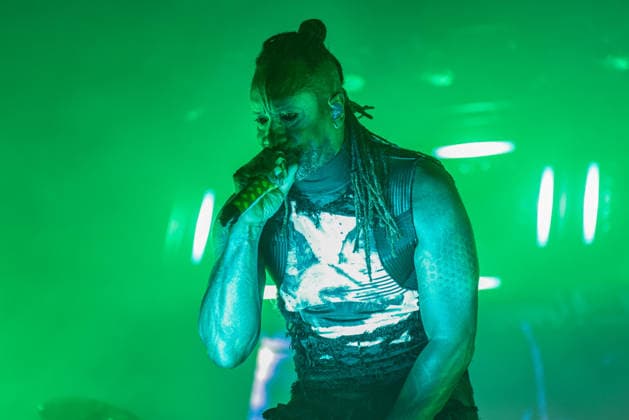 The Prodigy performs at the Sónar Festival The band The Prodigy during their performance at the Sónar Festival on June 20, 2026, in LHospitalet de Llobregat, Barcelona, Catalonia, Spain. The legendary British rave band, fronted by Liam Howlett and Maxim and with nearly 40 years of experience, continues to deliver one of the most explosive live performances in electronic music, with a setup designed more like a traditional live band than a conventional electronic live show. Spain,detected_source_language  Copyright: xAlbertoxParedesx 7612398