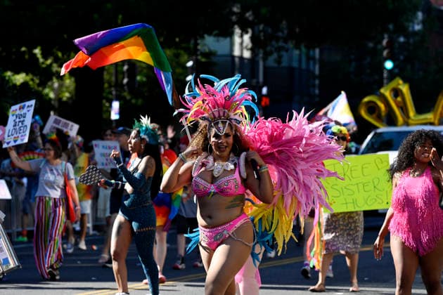 D.C. Hosts Capital Pride Parade People participate in the Capitol Pride Parade on June 20, 2026 in Washington, DC. Photo by Olivier Douliery ABACAPRESS.COM Washington DC United States  Copyright: xDoulieryxOlivier ABACAx