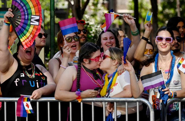 D.C. Hosts Capital Pride Parade People participate in the Capitol Pride Parade on June 20, 2026 in Washington, DC. Photo by Olivier Douliery ABACAPRESS.COM Washington DC United States  Copyright: xDoulieryxOlivier ABACAx