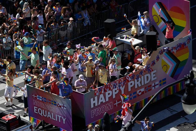 D.C. Hosts Capital Pride Parade People participate in the Capitol Pride Parade on June 20, 2026 in Washington, DC. Photo by Olivier Douliery ABACAPRESS.COM Washington DC United States  Copyright: xDoulieryxOlivier ABACAx