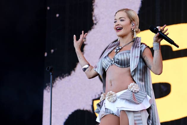 Rita Ora performs at the Isle of Wight festival in Newport, UK - 20 Jun 2026 Yugoslavian born singer songwriter and actor Rita Sahatçiu Ora, known professionally as Rita Ora, performing live on stage at the isle of Wight festival. Newport United Kingdom Copyright: xDawnxFletcher-Parkx xSOPAxImagesx DSCF5546