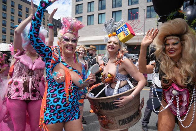 June 20, 2026, New York, Ny, USA: The 44th Annual Mermaid Parade.Coney Island, Brooklyn, NYC.June 20 2026. New York USA - ZUMAms4_ 20260620_faf_ms4_033 Copyright: xSoniaxMoskowitzxGordonx