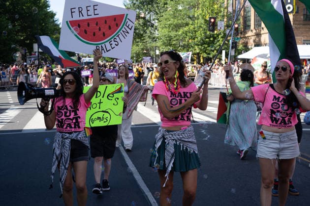 June 20, 2026, Washington, Dc, Washington, Dc, USA: The Capital Pride Parade was shorter this year, running approximately 1.3 miles from T Street, NW at 14th Street to Freedom Plaza. There were still plenty of floats, participants, and crowds. Washington, Dc USA - ZUMAm230 20260620_znp_m230_036 Copyright: xNickxMasonx