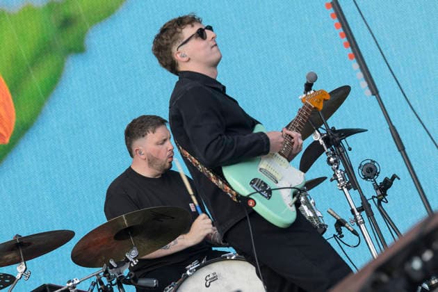 Musical Festival in Glasgow, UK - 20 Jun 2026 Jordan McKay and Jack Cochrane of The Snuts perform live on stage at Glasgow Green. Glasgow United Kingdom Copyright: xStuartxWestwoodx xSOPAxImagesx SWESTWOOD88