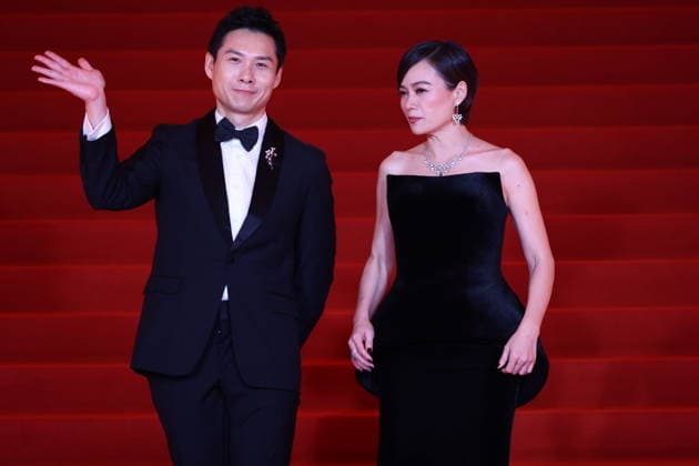 SHANGHAI, CHINA - JUNE 20: Director Anthony Chen (L) arrives at the red carpet of the closing ceremony for the 28th Shanghai International Film Festival on June 20, 2026 in Shanghai, China.  Copyright: xVCGx 111649518278