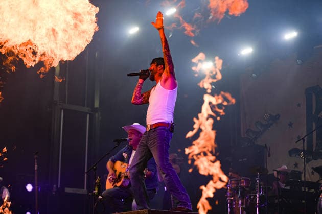 The Boss Hoss Back to the Boots LIVE Summer 2026, Kluturfabrik Cortendorf Concert, Live Music The Boss Hoss Back to the Boots LIVE Summer 2026 20 Jun 2026 Kluturfabrik Cortendorf, Coburg, Germany Image: Alec Boss Burns Völkel and Sascha Hoss Power, of The Boss Hoss, performing in the Kluturfabrik Cortendorf during Back to the Boots Tour. Copyright: xPresseFotoxEvansx