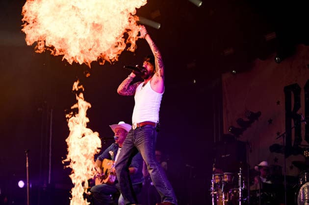 The Boss Hoss Back to the Boots LIVE Summer 2026, Kluturfabrik Cortendorf Concert, Live Music The Boss Hoss Back to the Boots LIVE Summer 2026 20 Jun 2026 Kluturfabrik Cortendorf, Coburg, Germany Image: Alec Boss Burns Völkel and Sascha Hoss Power, of The Boss Hoss, performing in the Kluturfabrik Cortendorf during Back to the Boots Tour. Copyright: xPresseFotoxEvansx
