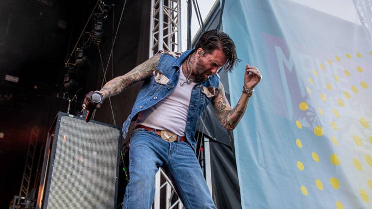 The Boss Hoss Back to the Boots LIVE Summer 2026, Kluturfabrik Cortendorf Concert, Live Music The Boss Hoss Back to the Boots LIVE Summer 2026 20 Jun 2026 Kluturfabrik Cortendorf, Coburg, Germany Image: Alec Boss Burns Völkel, of The Boss Hoss, performing in the Kluturfabrik Cortendorf during Back to the Boots Tour. Copyright: xPresseFotoxEvansx