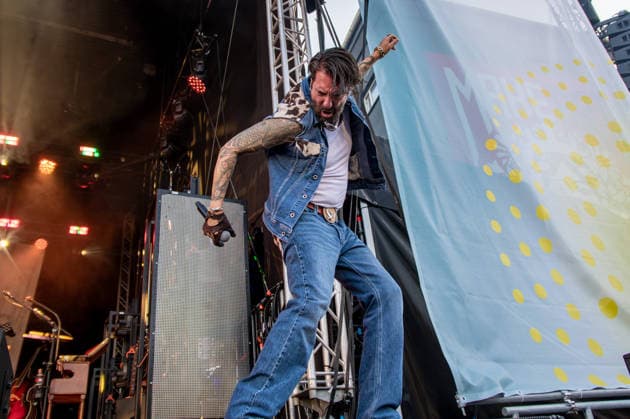 The Boss Hoss Back to the Boots LIVE Summer 2026, Kluturfabrik Cortendorf Concert, Live Music The Boss Hoss Back to the Boots LIVE Summer 2026 20 Jun 2026 Kluturfabrik Cortendorf, Coburg, Germany Image: Alec Boss Burns Völkel, of The Boss Hoss, performing in the Kluturfabrik Cortendorf during Back to the Boots Tour. Copyright: xPresseFotoxEvansx