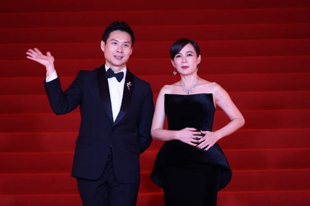 SHANGHAI, CHINA - JUNE 20: Director Anthony Chen (L) arrives at the red carpet of the closing ceremony for the 28th Shanghai International Film Festival on June 20, 2026 in Shanghai, China.  Copyright: xVCGx 111649518280