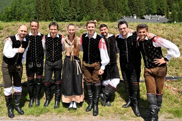 20.06.2026 - Bad Kleinkirchheim - St. Oswald am Hoferriegel in Österreich (AUT) - Wenn die Musi spielt Sommer Open Air 2026- im Bild: Saso Avsenik und seine Oberkrainer, *** June 20, 2026, Bad Kleinkirchheim, St. Oswald am Hoferriegel, Austria, AUT