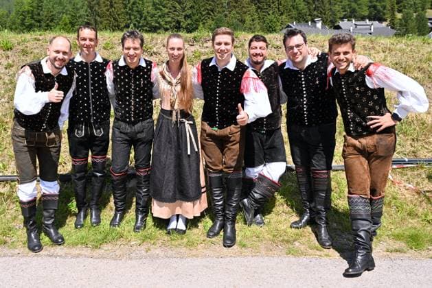 20.06.2026 - Bad Kleinkirchheim - St. Oswald am Hoferriegel in Österreich (AUT) - Wenn die Musi spielt Sommer Open Air 2026- im Bild: Saso Avsenik und seine Oberkrainer, *** June 20, 2026, Bad Kleinkirchheim, St. Oswald am Hoferriegel, Austria, AUT