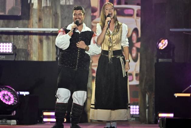 20.06.2026 - Bad Kleinkirchheim - St. Oswald am Hoferriegel in Österreich (AUT) - Wenn die Musi spielt Sommer Open Air 2026- im Bild: Saso Avsenik und seine Oberkrainer, *** June 20, 2026, Bad Kleinkirchheim, St. Oswald am Hoferriegel, Austria, AUT