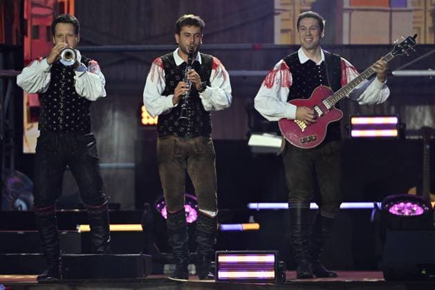 20.06.2026 - Bad Kleinkirchheim - St. Oswald am Hoferriegel in Österreich (AUT) - Wenn die Musi spielt Sommer Open Air 2026- im Bild: Saso Avsenik und seine Oberkrainer, *** June 20, 2026, Bad Kleinkirchheim, St. Oswald am Hoferriegel, Austria, AUT