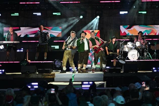 20.06.2026 - Bad Kleinkirchheim - St. Oswald am Hoferriegel in Österreich (AUT) - Wenn die Musi spielt Sommer Open Air 2026- im Bild: AlpenRebellen (Alpen Rebellen), *** June 20, 2026, Bad Kleinkirchheim, St. Oswald am Hoferriegel, Austria, AUT
