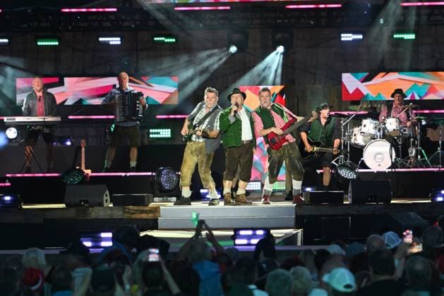 20.06.2026 - Bad Kleinkirchheim - St. Oswald am Hoferriegel in Österreich (AUT) - Wenn die Musi spielt Sommer Open Air 2026- im Bild: AlpenRebellen (Alpen Rebellen), *** June 20, 2026, Bad Kleinkirchheim, St. Oswald am Hoferriegel, Austria, AUT