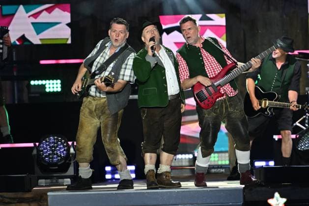 20.06.2026 - Bad Kleinkirchheim - St. Oswald am Hoferriegel in Österreich (AUT) - Wenn die Musi spielt Sommer Open Air 2026- im Bild: AlpenRebellen (Alpen Rebellen), *** June 20, 2026, Bad Kleinkirchheim, St. Oswald am Hoferriegel, Austria, AUT