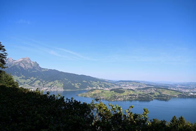 (260621) -- BUERGENSTOCK, June 21, 2026 -- This photo taken on June 21, 2026 shows a view around Buergenstock near Lucerne, Switzerland. Technical-level talks between the United States and Iran under the Islamabad Memorandum of Understanding (MoU) is held here on Sunday. ) SWITZERLAND-BUERGENSTOCK-U.S.-IRAN TALKS LianxYi 