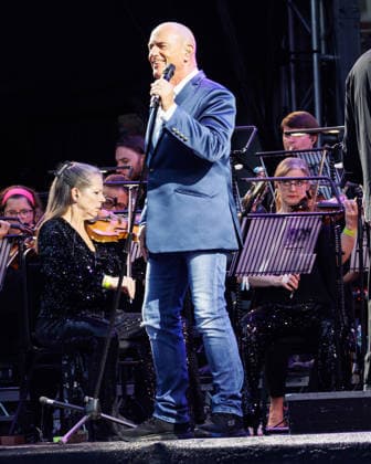 Peter Cox of Go West performing live at the 80s Classical Show at the Hampton Court Palace Festival, London, UK on 20th June 2026 Peter Cox of Go West performing live at the 80s Classical Show at the Hampton Court Palace Festival, London, UK on 20th June 2026, Credit:Manuela Langotsch Avalon United Kingdom, London, Hampton Court Palace Festival  Copyright: xManuelaxLangotschx xAvalonx 1111609741