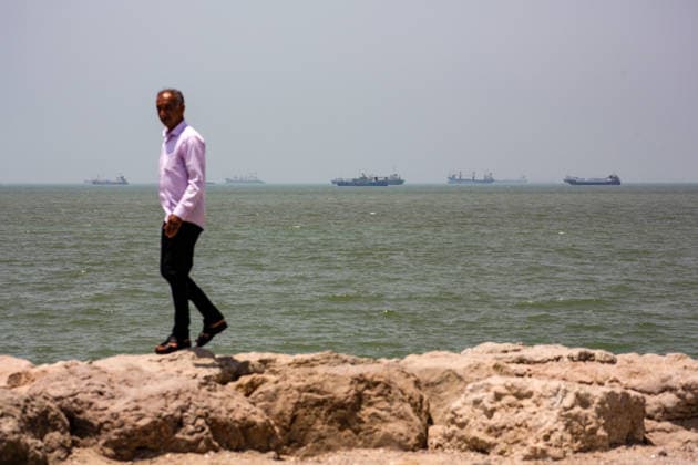 Vessel activity in the Strait of Hormuz BANDAR ABBAS, IRAN - JUNE 21: (RESTRICTIONS: No Access Israel Media Persian Language TV Stations Outside Iran Strictly No Access BBC Persian VOA Persian Manoto TV Iran International TV) Large commercial vessels and a small boat navigate the waters off the southern port city of Bandar Abbas, Iran on June 21, 2026. Following the United States decision to ease its blockade in the Strait of Hormuz, Iranian merchant ships have begun operating and displaying increased activity in the region s crucial maritime trade routes. Hassan Ghaedi Anadolu Bandar Abbas Iran. Editorial use only. Please get in touch for any other usage.  Copyright: x2026xAnadoluxHassanxGhaedix