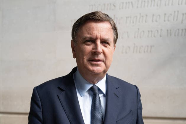 June 21, 2026, London, United Kingdom: Shadow Chancellor of the Exchequer Mel Stride seen after his appearance with Laura Kuenssberg at BBC Broadcasting House. London United Kingdom - ZUMAs197 20260621_aaa_s197_023 Copyright: xPhilxLewisx