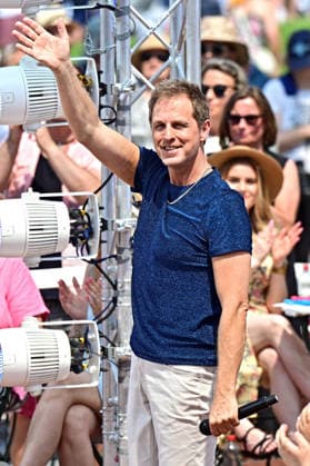 ZDF - Fernsehgarten. Sänger Jörg Bausch während der ZDF - Unterhaltungsshow Fernsehgarten am 21.06.2026 in Mainz. 20260621MWI129187 *** ZDF Fernsehgarten singer Jörg Bausch during the ZDF entertainment show Fernsehgarten on June 21, 2026, in Mainz 20260621MWI129187,detected_source_language