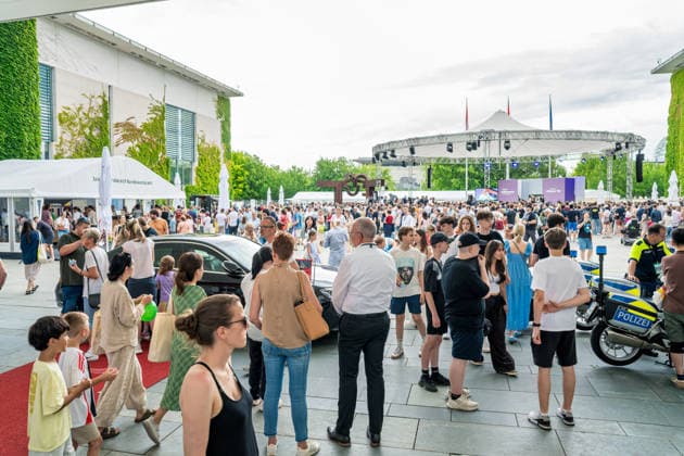 Berlin, 21.06.2026 Tag der offenen Tür der Bundesregierung im Bundeskanzleramt. *** Berlin, June 21, 2026