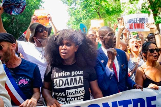 The Mayor of Saint Denis, Bally Bagayoko, at the Rally Against Racism on 21 June 2026. - 21 06 2026 - France France Paris -  GérardxCambonx xLexPictorium LePictorium_0337116
