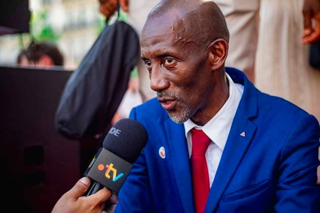 The Mayor of Saint Denis, Bally Bagayoko, at the Rally Against Racism on 21 June 2026. - 21 06 2026 - France France Paris -  GérardxCambonx xLexPictorium LePictorium_0337134
