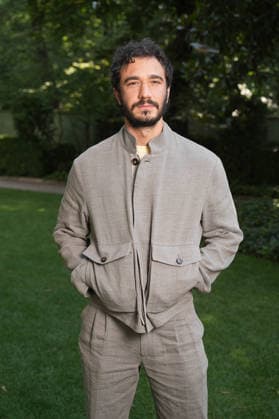 IPA85918903 - Milan, Milan Men™s Fashion Week Spring Summer 2027 - Men™s Fashion, Spring Summer 2027 - TOD™S presentation - arrivals In the photo: Eugenio Franceschini  Copyright: xRiccardoxGIordanox xRiccardoxGiordanox 85918903
