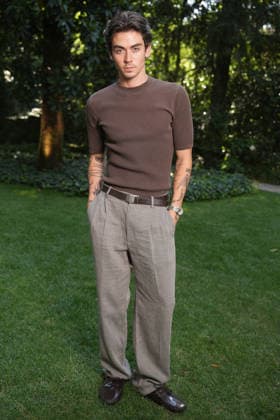 IPA85918945 - Milan, Milan Men™s Fashion Week Spring Summer 2027 - Men™s Fashion, Spring Summer 2027 - TOD™S presentation - arrivals Pictured: Zack Lugo  Copyright: xRiccardoxGIordanox xRiccardoxGiordanox 85918945