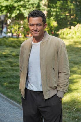 IPA85918954 - Milan, Milan Men™s Fashion Week Spring Summer 2027 - Men™s Fashion, Spring Summer 2027 - TOD™S presentation - arrivals Pictured: Orlando Bloom  Copyright: xRiccardoxGIordanox xRiccardoxGiordanox 85918954