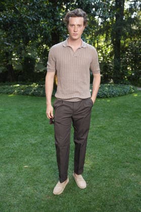IPA85918962 - Milan, Milan Men™s Fashion Week Spring Summer 2027 - Men™s Fashion, Spring Summer 2027 - TOD™S presentation - arrivals In the photo: Luca Melucci  Copyright: xRiccardoxGIordanox xRiccardoxGiordanox 85918962