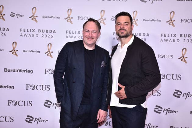 Martin Stange und Tobias Licht beim Felix Burda Award am 21.06.2026 im Axika in Berlin Martin Stange and Tobias Licht attend the Felix Burda Award ceremony on June 21, 2026 at the Axika in Berlin, Germany Felix Burda Award in Berlin *** Martin Stange and Tobias Licht at the Felix Burda Award ceremony on June 21, 2026, at the Axika in Berlin, Germany Felix Burda Award in Berlin,detected_source_language 