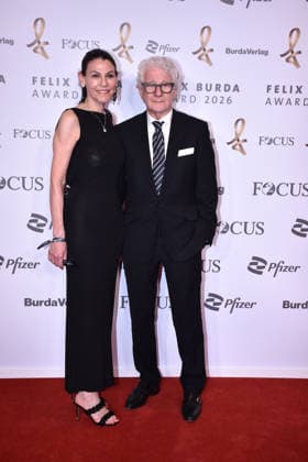 Marion Kiechle und Marcel Reif beim Felix Burda Award am 21.06.2026 im Axika in Berlin Marion Kiechle and Marcel Reif attend the Felix Burda Award ceremony on June 21, 2026 at the Axika in Berlin, Germany Felix Burda Award in Berlin *** Marion Kiechle and Marcel Reif at the Felix Burda Award ceremony on June 21, 2026, at the Axika in Berlin, Germany. The Felix Burda Award in Berlin,detected_source_language 