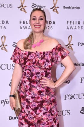 Ruth Moschner attends the Felix Burda Award ceremony on June 21, 2026 at the Axika in Berlin, Germany Felix Burda Award in Berlin *** Ruth Moschner attends the Felix Burda Award ceremony on June 21, 2026, at the Axika in Berlin, Germany. Felix Burda Award in Berlin,detected_source_language