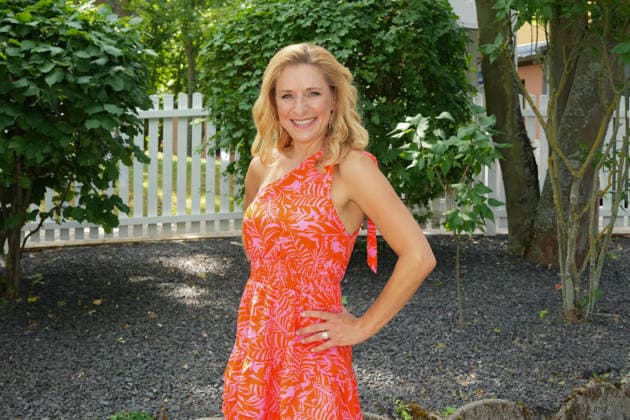 ZDF-Fernsehgarten 2026. Stefanie Hertel im ZDF Fernsehgarten mit dem Motto Discofox am 21.06.2026 in Mainz. Mainz ZDF Fernsehgarten Rheinland-Pfalz *** ZDF Fernsehgarten 2026