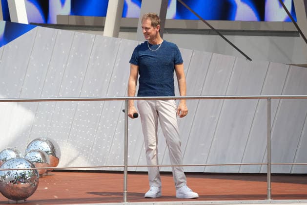 ZDF-Fernsehgarten 2026. Jörg Bausch im ZDF Fernsehgarten mit dem Motto Discofox am 21.06.2026 in Mainz. Mainz ZDF Fernsehgarten Rheinland-Pfalz *** ZDF Fernsehgarten 2026