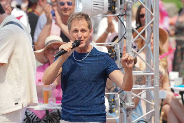 ZDF-Fernsehgarten 2026. Jörg Bausch im ZDF Fernsehgarten mit dem Motto Discofox am 21.06.2026 in Mainz. Mainz ZDF Fernsehgarten Rheinland-Pfalz *** ZDF Fernsehgarten 2026