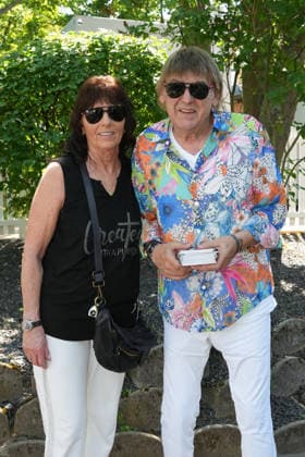 ZDF-Fernsehgarten 2026. Die Amigos Heike Ulrich und Bernd Ulrich im ZDF Fernsehgarten mit dem Motto Discofox am 21.06.2026 in Mainz. Mainz ZDF Fernsehgarten Rheinland-Pfalz *** ZDF Fernsehgarten 2026