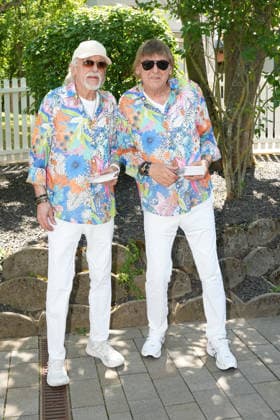 ZDF-Fernsehgarten 2026. Die Amigos Karl-Heinz und Bernd Ulrich im ZDF Fernsehgarten mit dem Motto Discofox am 21.06.2026 in Mainz. Mainz ZDF Fernsehgarten Rheinland-Pfalz *** ZDF Fernsehgarten 2026